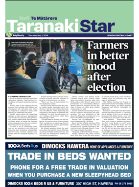 Cover of South Taranaki Star