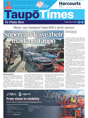 Cover of Taupo Times