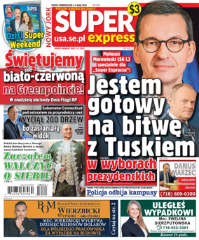 Cover of Super Express Nowy Jork