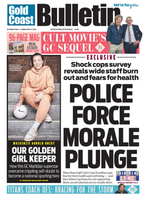Cover of Weekend Gold Coast Bulletin