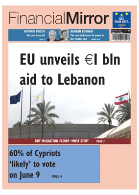 Cover of Financial Mirror (Cyprus)