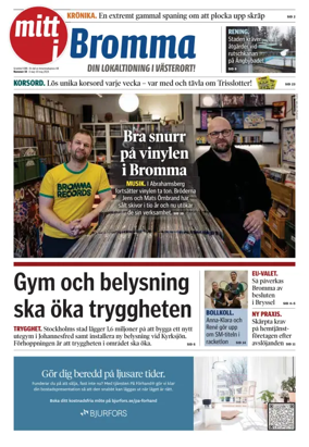 Cover of Bromma Tidning