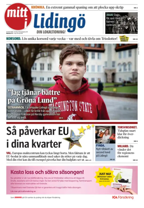 Cover of Mitt i Lidingö