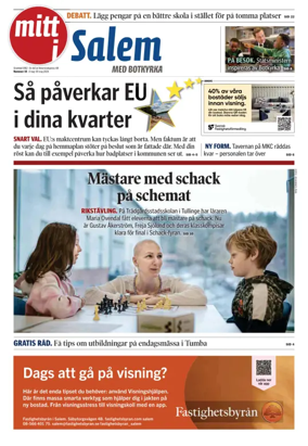 Cover of Mitt i Salem