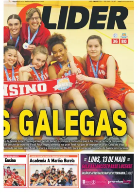 Cover of La Voz de Galicia (Monforte) - Lider