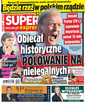 Cover of Super Express Nowy Jork