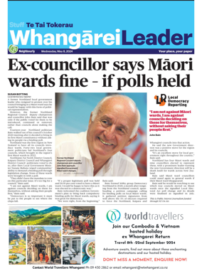 Cover of Whangarei Leader