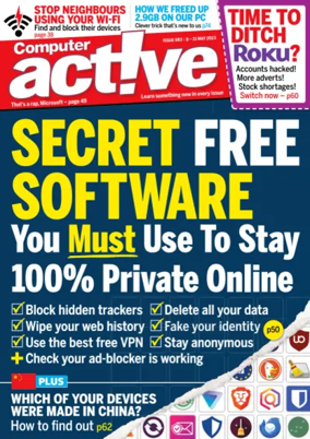 Cover of Computer Active (UK)
