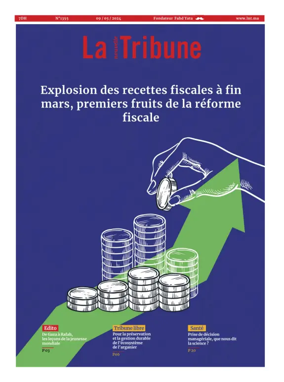 Cover of La Nouvelle Tribune