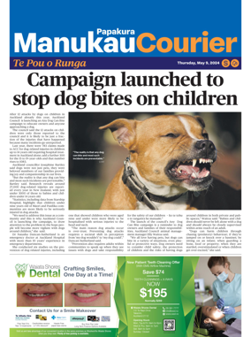Cover of Manukau Courier
