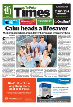 Cover of Te Puke Times