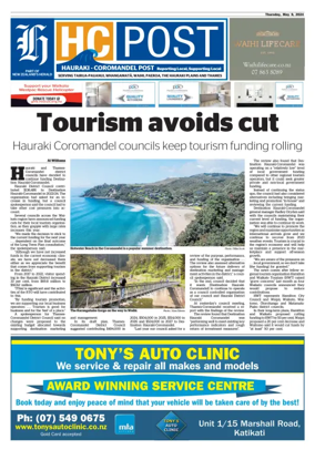 Cover of Waihi Leader