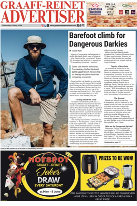 Cover of Graaff-Reinet Advertiser