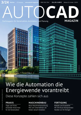 Cover of Autocad and Inventor Magazin