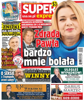 Cover of Super Express Nowy Jork