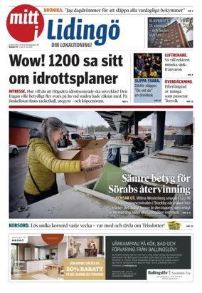 Cover of Mitt i Lidingö