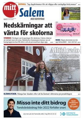 Cover of Mitt i Salem