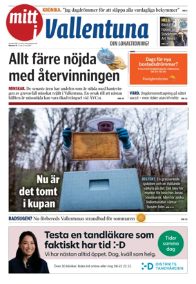 Cover of Vallentuna Nyheter