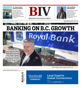 Cover of Business in Vancouver
