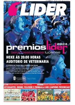 Cover of La Voz de Galicia (Monforte) - Lider