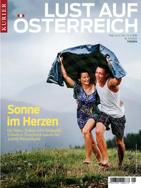 Cover of Kurier Magazine - Lust auf Osterreich