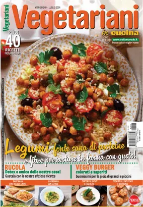Cover of Vegetariani in Cucina