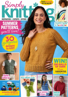 Cover of Simply Knitting