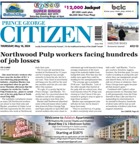 Cover of The Prince George Citizen