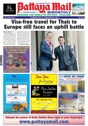 Cover of Pattaya Mail