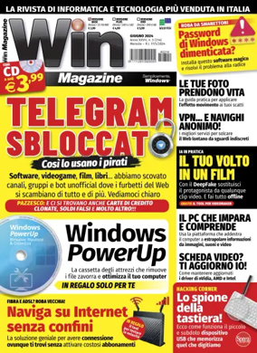 Cover of Win Magazine