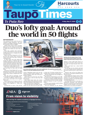 Cover of Taupo Times