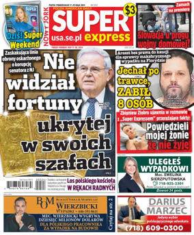 Cover of Super Express Nowy Jork