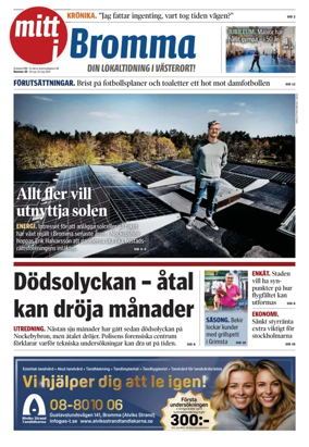 Cover of Bromma Tidning