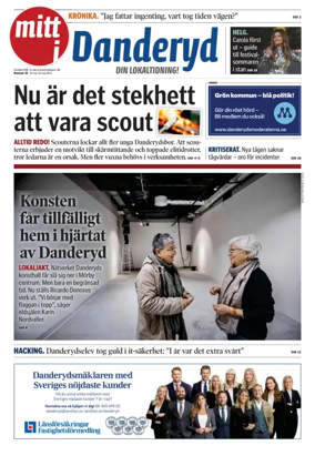 Cover of Danderyds Nyheter