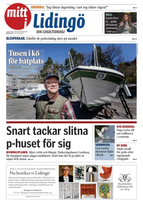 Cover of Mitt i Lidingö