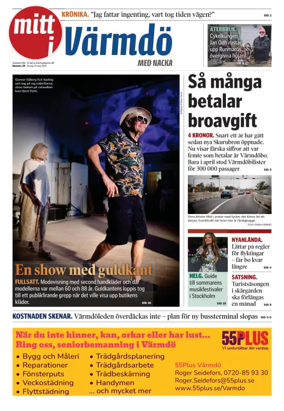 Cover of Mitt i Värmdö