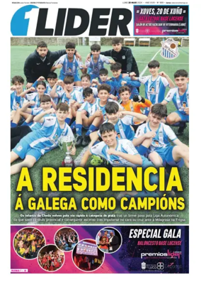 Cover of La Voz de Galicia (Monforte) - Lider