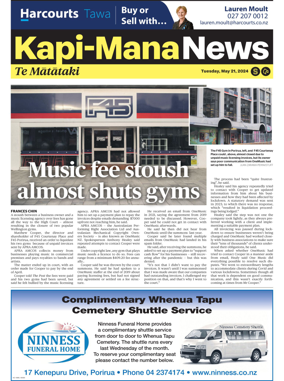 Cover of Kapi-Mana News