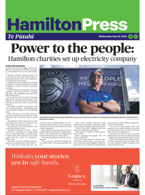 Cover of Hamilton Press