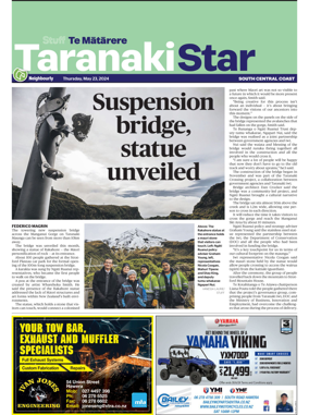 Cover of South Taranaki Star