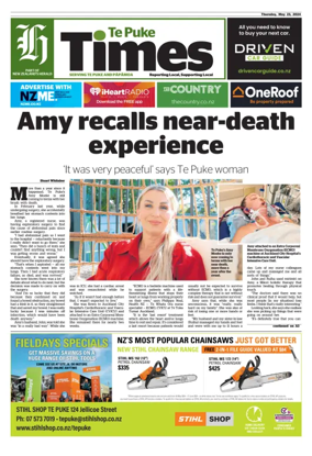 Cover of Te Puke Times