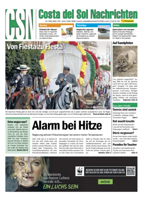 Cover of Costa del Sol Nachrichten
