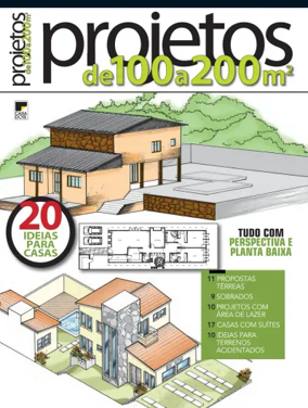 Cover of Projetos 100 a 200 m2