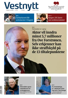 Cover of Vestnytt