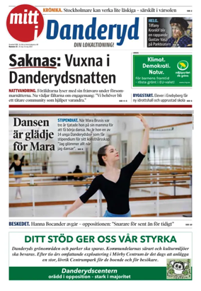Cover of Danderyds Nyheter