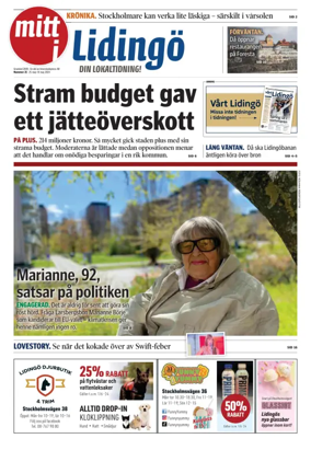 Cover of Mitt i Lidingö
