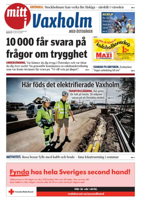 Cover of Mitt i Vaxholm