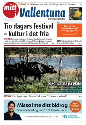 Cover of Vallentuna Nyheter