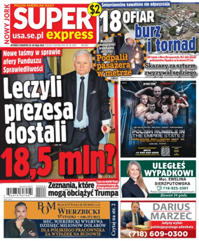 Cover of Super Express Nowy Jork