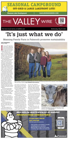 Cover of The Valley Wire